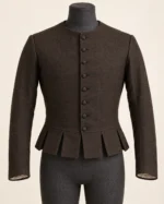 Dunford Renaissance-Inspired Doublet with Twelve Waist Tabs, front view
