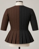 Ebonford Mi-Parti Quilted Fantasy Jacket, rear view