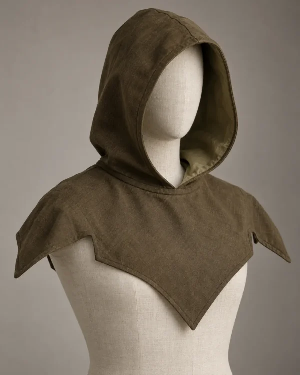 Four-Point Ranger Medieval Hood, front view