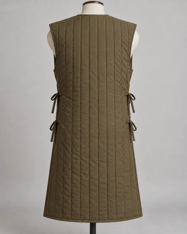 Westgate Quilted Medieval Surcoat, rear view